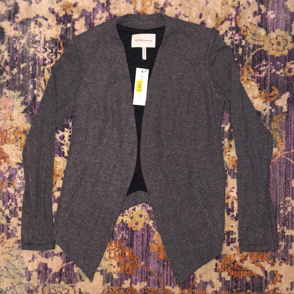 BCBG heathered blazer.